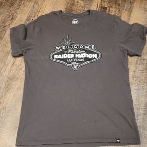 47 Gray Graphic Short Sleeve Tee